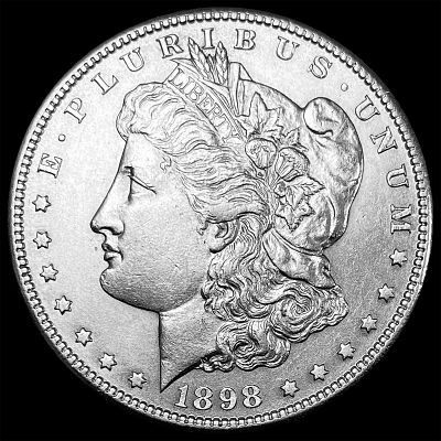 1898-S Silver Morgan Dollar UNCIRCULATED
