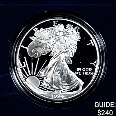 1994 1oz Proof Silver Eagle w/ Box