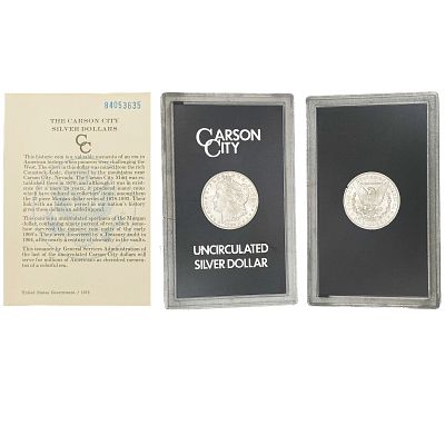 1884-CC Morgan Silver Dollar GSA