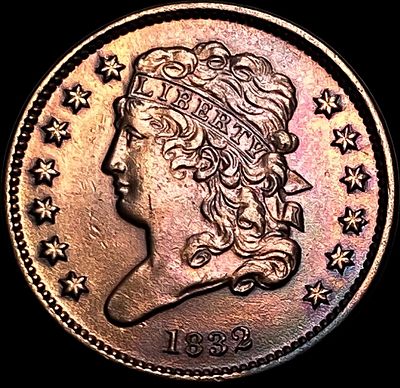 1832 Classic Head Half Cent HIGH GRADE