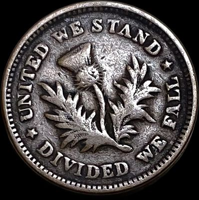 1863 Civil War Token-Wooster Ohio LIGHTLY CIRCULATED