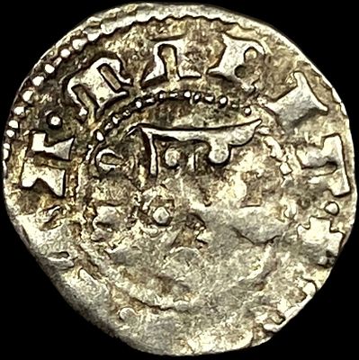 1386-1395 Hungary Silver Denar CLOSELY UNCIRCULATED