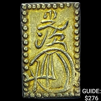 1868-1869 Japan Gold 2 Bu CLOSELY UNCIRCULATED