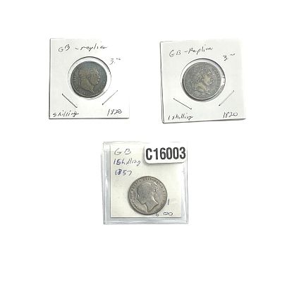 Various Dates Silver Shilling Coin HIGH GRADE