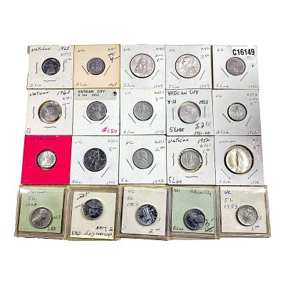 Various Dates Vatican City Type Coins HIGH GRADE