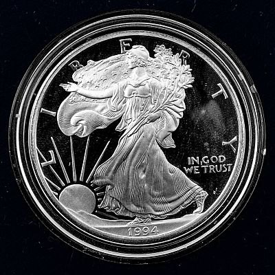 1994 1oz Proof Silver Eagle w/ Box