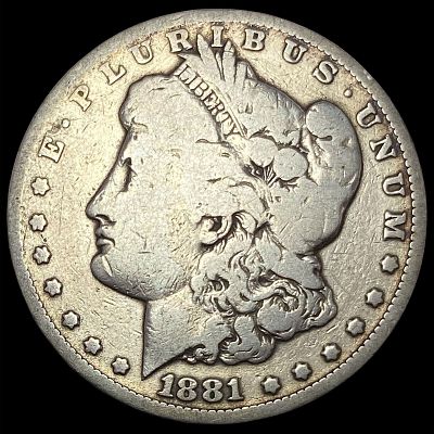 1881-CC Silver Morgan Dollar NICELY CIRCULATED. 1881-CC Silver Morgan Dollar NICELY CIRCULATED