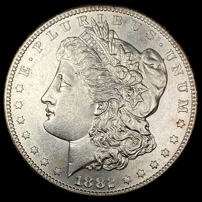1882-S Morgan Silver Dollar Choice BU