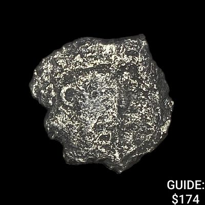 1500s-1600s Spanish Colonial Silver Cob NEARLY UNCIRCULATED