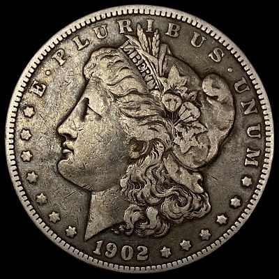 1902 Morgan Silver Dollar LIGHTLY CIRCULATED