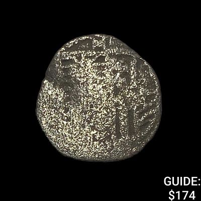 1500s-1600s Spanish Colonial Silver Cob NEARLY UNCIRCULATED