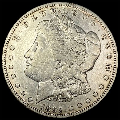 1895-O Silver Morgan Dollar NEARLY UNCIRCULATED