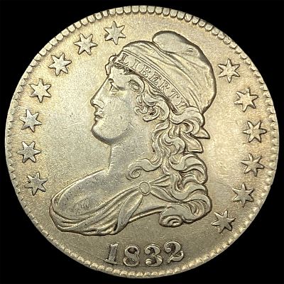 1832 Capped Bust Half Dollar CLOSELY UNCIRCULATED