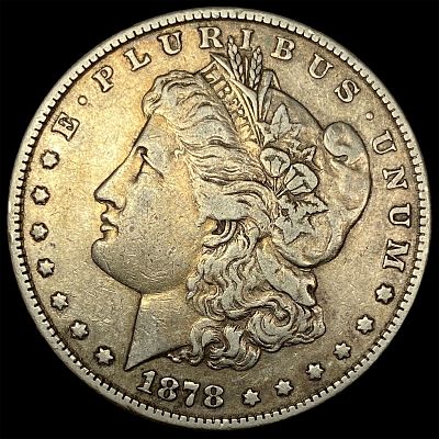 1878 8TF Morgan Dollar NEAR UNC