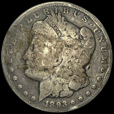 1893 Morgan Silver Dollar NICELY CIRCULATED