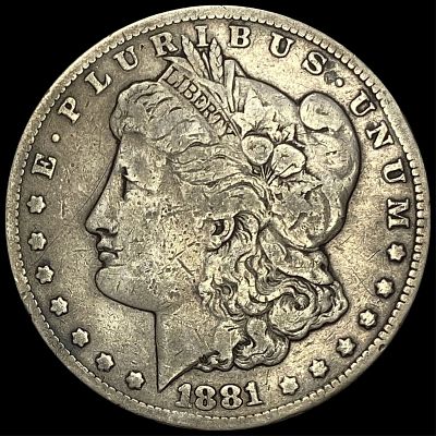 1881-CC Silver Morgan Dollar NICELY CIRCULATED