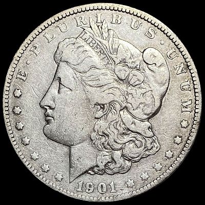 1901 Silver Morgan Dollar NICELY CIRCULATED