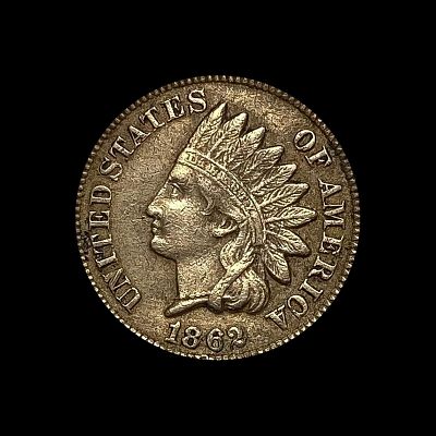 1862 Indian Head Cent CLOSELY UNCIRCULATED