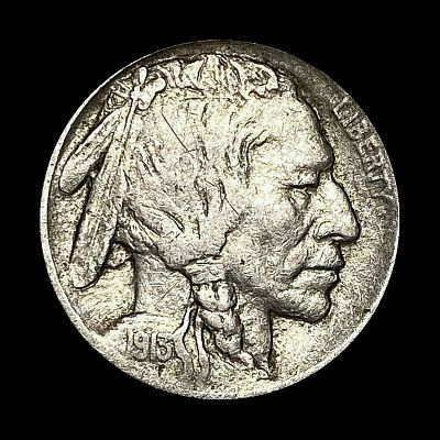 1913-D Ty 2 Buffalo Nickel LIGHTLY CIRCULATED