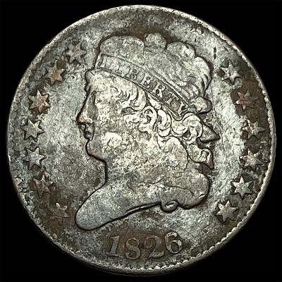 1826 Classic Head Half Cent NICELY CIRCULATED