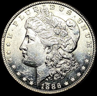 1886 Silver Morgan Dollar UNCIRCULATED