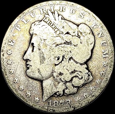 1878-CC Silver Morgan Dollar NICELY CIRCULATED