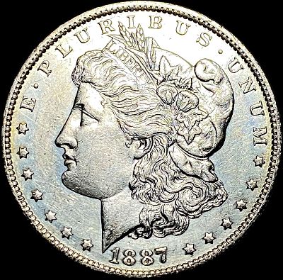 1887 Morgan Silver Dollar UNCIRCULATED