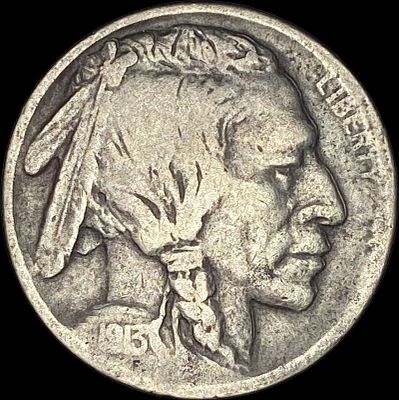 1913-S Type 1 Buffalo Nickel LIGHTLY CIRCULATED