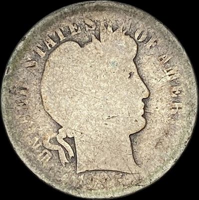 1905-O Barber Dime NICELY CIRCULATED