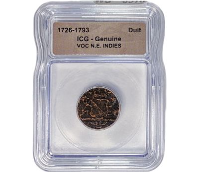 1726-1793 VOC N.E. INDIES Duit ICG Genuine