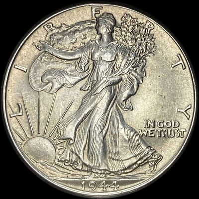 1944 Walking Liberty Half Dollar CHOICE BU