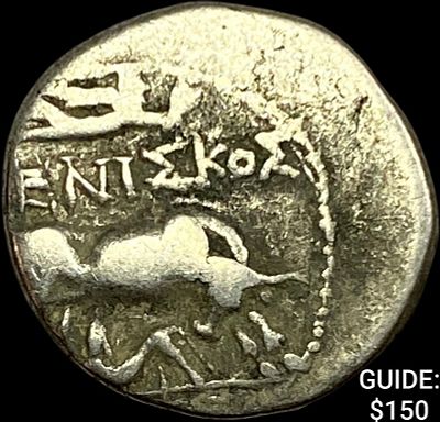 Illyria 260/167-98 BC Silver Drachm NEARLY UNCIRCULATED