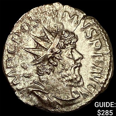 Roman Postumus 260-269 AD Silver Dbl Denararius CHOICE AU