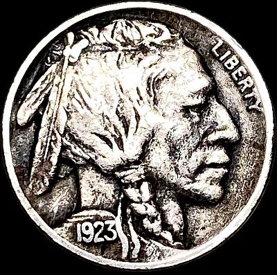 1923-S Buffalo Nickel LIGHTLY CIRCULATED