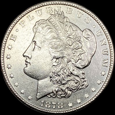1878 Silver Morgan Dollar LIGHTLY CIRCULATED