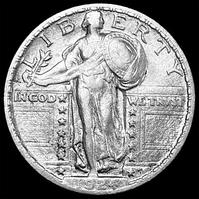 1924 Standing Liberty Quarter CLOSELY UNCIRCULATED. 1924 Standing Liberty Quarter CLOSELY 