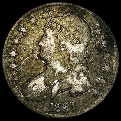 1831 Capped Bust Half Dollar NICELY CIRCULATED. 1831 Capped Bust Half Dollar NICELY CIRCULATED