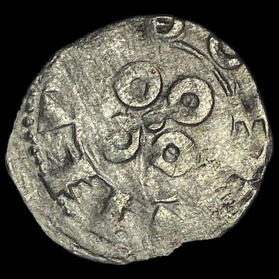 Crusades Bishops of Maguelone Silver Denar NEARLY UNCIRCULATED