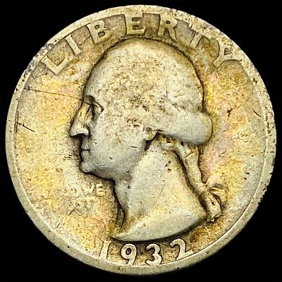 1932-D Silver Washington Quarter LIGHTLY CIRCULATED. 1932-D Silver Washington Quarter LIGHTLY 