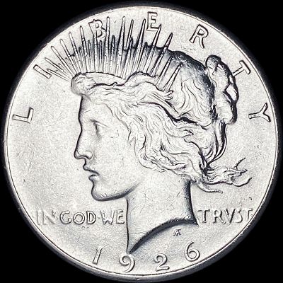 1926 Peace Silver Dollar CHOICE AU