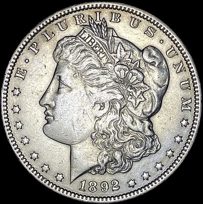1892-O Silver Morgan Dollar CLOSELY UNCIRCULATED