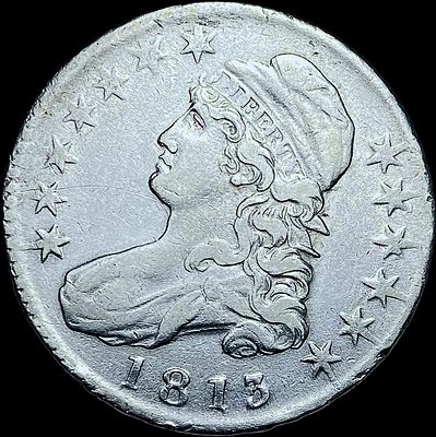 1813 Capped Bust Half Dollar CHOICE AU