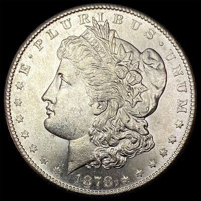 1878-S Silver Morgan Dollar CHOICE BU