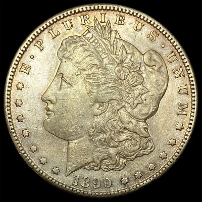 1899-S Silver Morgan Dollar CLOSELY UNCIRCULATED. 1899-S Silver Morgan Dollar CLOSELY UNCIRCULATED