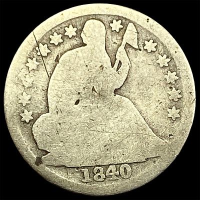 1840-O Seated Liberty Dime CIRC