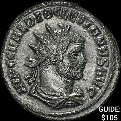 Roman Diocletian 284-305 AD BI Nummus CHOICE AU
