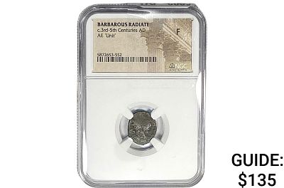Barbarous Radiate c.3rd-5th Centuries AD AE 'Unit' NGC F