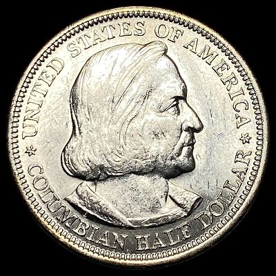 1893 Silver Columbian Expo Half Dollar UNCIRCULATED