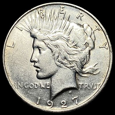 1927-D Silver Peace Dollar CLOSELY UNCIRCULATED