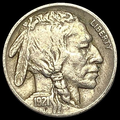 1921 Buffalo Nickel LIGHTLY CIRCULATED